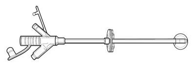 0112-18  Гастростомическая трубка с раздельными портами для питания и доставки медикаментов KC G-tube - Fr 18
